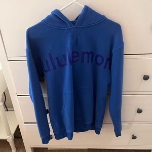 Bright Blue Lululemon Hoodie